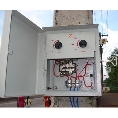 Automated Street Light Feeder Control Panel
